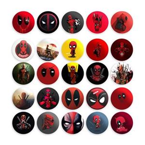 پیکسل اسی مدل ددپول ( Deadpool ) کد D-851 مجموعه 25 عددی