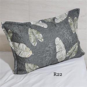 روبالشتی طرح برگ دو عددی (ضمانت پرز و رنگ )