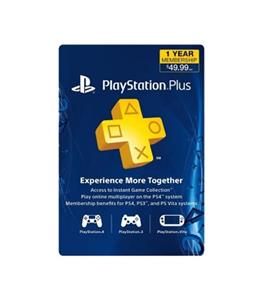 گیفت کارت پلی استیشن پلاس آمریکا یکساله Play Station Plus Gift Card 1 Year Subscription