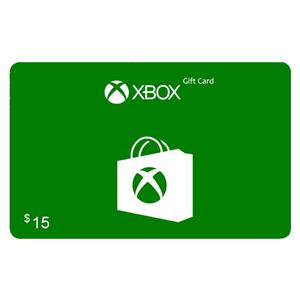 گیفت کارت 15 دلاری ایکس باکس آمریکا Xbox 15 USD Gift Card