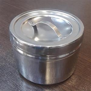 جاپنبه یک دوم یاظرف پنبه الکل نیم لیتری