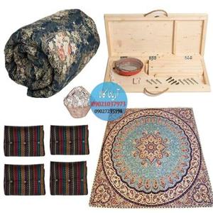 پک لحاف کرسی آریانا کالا مدل یلدا L3.5-KT70 مجموعه 9 عددی