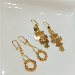 گوشواره طرح طلا استیل