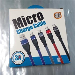 کابل شارژ میکرو اندروید 3آمپر فست شارژ (سیم شارژر)