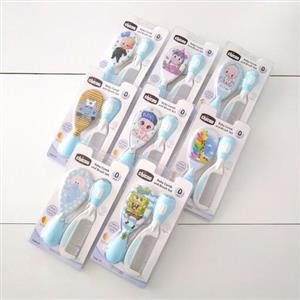 شانه و برس طرح دار نوزادی جغجغه ای فانتزی چیکو پسرانه