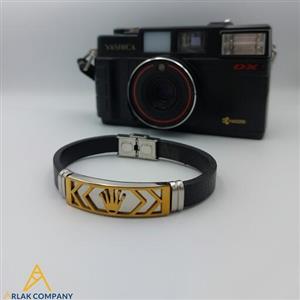 دستبند چرم مردانه 4