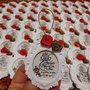 گیفت حنا بندان ،گل رز با حنا قلبی