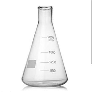 ارلن آزمایشگاهی پیرکس مدل erlenmeyer  ظرفیت 2000 میلی لیتر