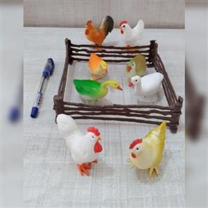 فیگور حیوانات اهلی 8 تایی