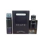 ست عطر و اسپری مردانه فراگرنس ورد مدل Suave 