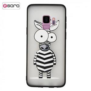 کاور سخت دور ژله ای کنزو مدل Zebra  مناسب برای گلکسی S9 کاور سخت دور ژله ای کنزو مدل Zebra مناسب برای گلکسی S9