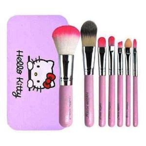 ست براش آرایشی هلو کیتی مجموعه هفت عددی (صورتی روشن) (176851)