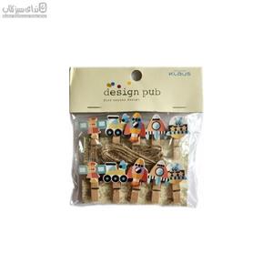 گیره چوبی فانتزی