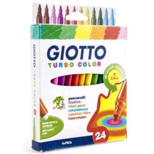 ماژیک رنگ آمیزی 24 رنگ Giotto