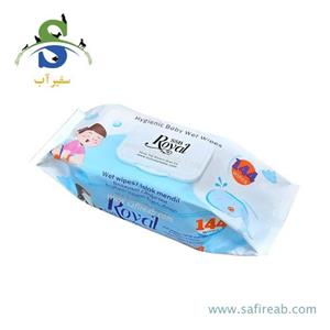 دستمال مرطوب رویال