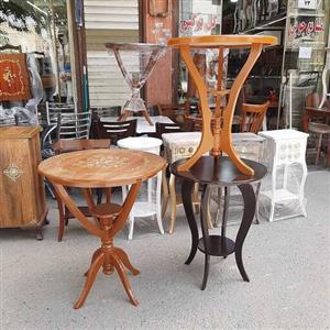میز خاطره و میز آباژور جدید طرح قاشقی تمام ام دی اف