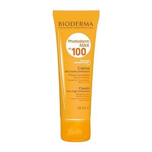  کرم ضدآفتاب مکس کرم پودری رنگی SPF100 بیودرما 