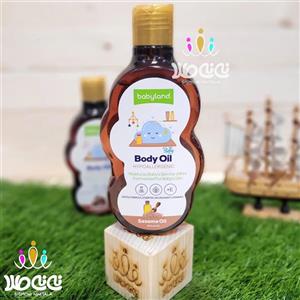 روغن ماساژ و نرم کننده بدن کنجد بی بی لند ۲۰۰ml