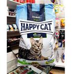 غذای خشک هپی کت . محصول آلمان  . مدل کولینری  برای گربه های بالای 1 سال. بسته 10 کیلویی پلمب موجود است.