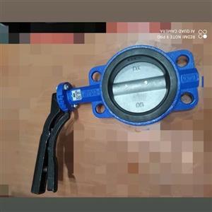 شیر پروانه ای ویفری 5 اینچ(125) مدل ویراب یکسال  تعویض