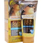 کرم ضد آفتاب وکالی سان کرم spf90 ضد چروک و درخشان کننده پوست