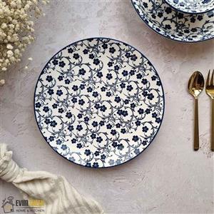 پیش دستی گل آبی