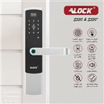 دستگیره دیجیتال ALOCK مدل S550 نقره ای