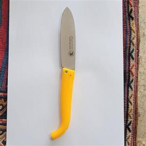 چاقو جیبی حیدری دسته زرد سایز3