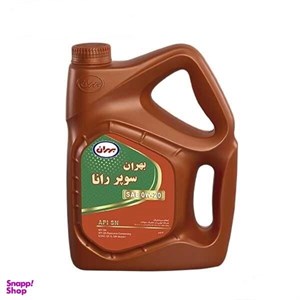 روغن موتور بهران سوپر رانا 0W-20 SN حجم 4 لیتر مناسب خودرو های هیبریدی ، پژو پارس و آریسان2 XU7 پلاس