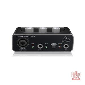 کارت صدا بهرینگر Behringer U-Phoria UM2 گارانتی :  یکساله ارتباط 