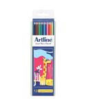 Artline ECP12PLS/IL 12 Color Pencil