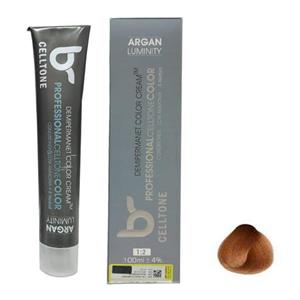 رنگ مو سلتون شماره 8.7 حجم 120 میل رنگ بلوند شکلاتی روشن