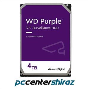 هارددیسک اینترنال وسترن دیجیتال مدل Purple WD42PURZ ظرفیت 4 ترابایت