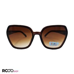 عینک آفتابی بچه گانه با فریم قهوه ای تیره و عدسی سایه روشن مدل 3091