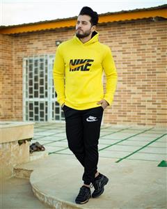 سویشرت شلوار مردانه Nike مدل Pendar زرد 