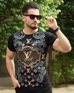 تیشرت مردانه Lv مدل Satishu