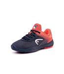 کفش تنیس بچه‌گانه هد Junior Sprint 3.0 Midnight Navy/Neon Red