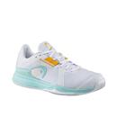 کفش تنیس زنانه هد Sprint Team 3.5 Clay White/Aqua