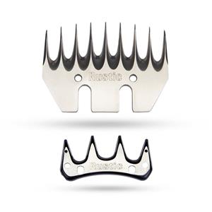 تیغه و شانه پشم چین 9 دندانه صاف