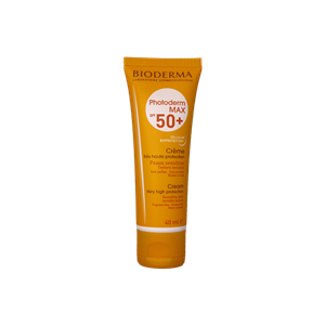 ضد افتاب بایودرما فتودرم مکس 50 بی رنگ Bioderma Photoderm Max cream SPF 