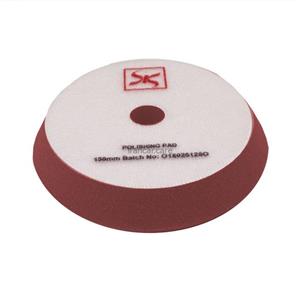 پد پولیش نیمه زبر اوربیتال قرمز 150 میلی متری اس آر اس مدل SRS Half Cutting Pad