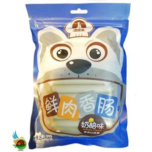 تشویقی سوسیس سگ با طعم پنیر برند تائوتائو