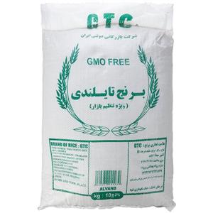 برنج تایلندی جی تی سی - تنظیم بازار 10 کیلوگرمی