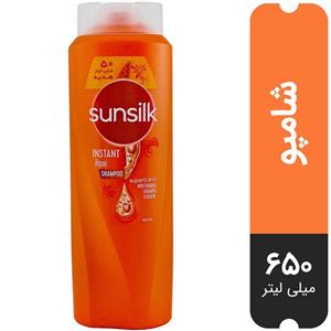 شامپو مو آسیب دیده Instant Repair سان سیلک 650 میلی لیتری 