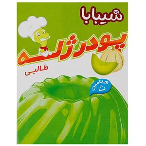 بسته 4 عددی پودر ژله طالبی شیبابا 100 گرمی