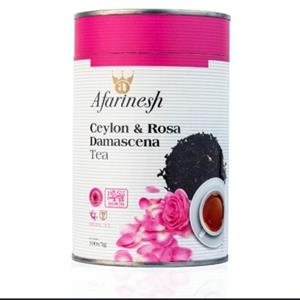 چای سیلان وگل محمدی