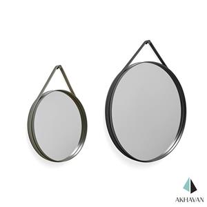 آینه گرد بند دار مدل Strap Mirror