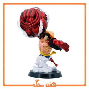 اکشن فیگور لوفی دنده 4 مرد ماری انیمه وان پیس مشت بزرگ One Piece Luffy gear 4 snake man Action Figure