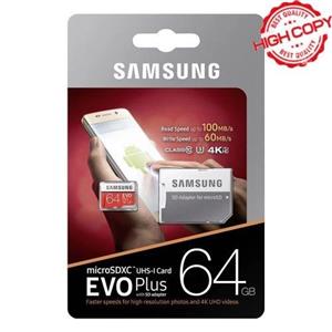 کارت حافظه سامسونگ سرعت 100MBps ظرفیت 64