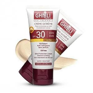 کرم ضد آفتاب رنگی گیبلی ghibli  spf30 